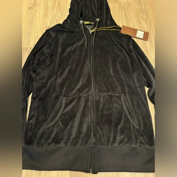 NWT Facitisu Velvet Zip-Up Women’s Jacket - Picture 6 of 13